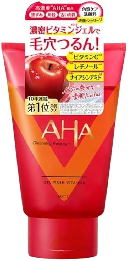 AHA クレンジングリサーチ　ジェルウォッシュ　VITA-RED ×10個セット 41a+NBcJXRL._UF894,1000_QL80_.jpg